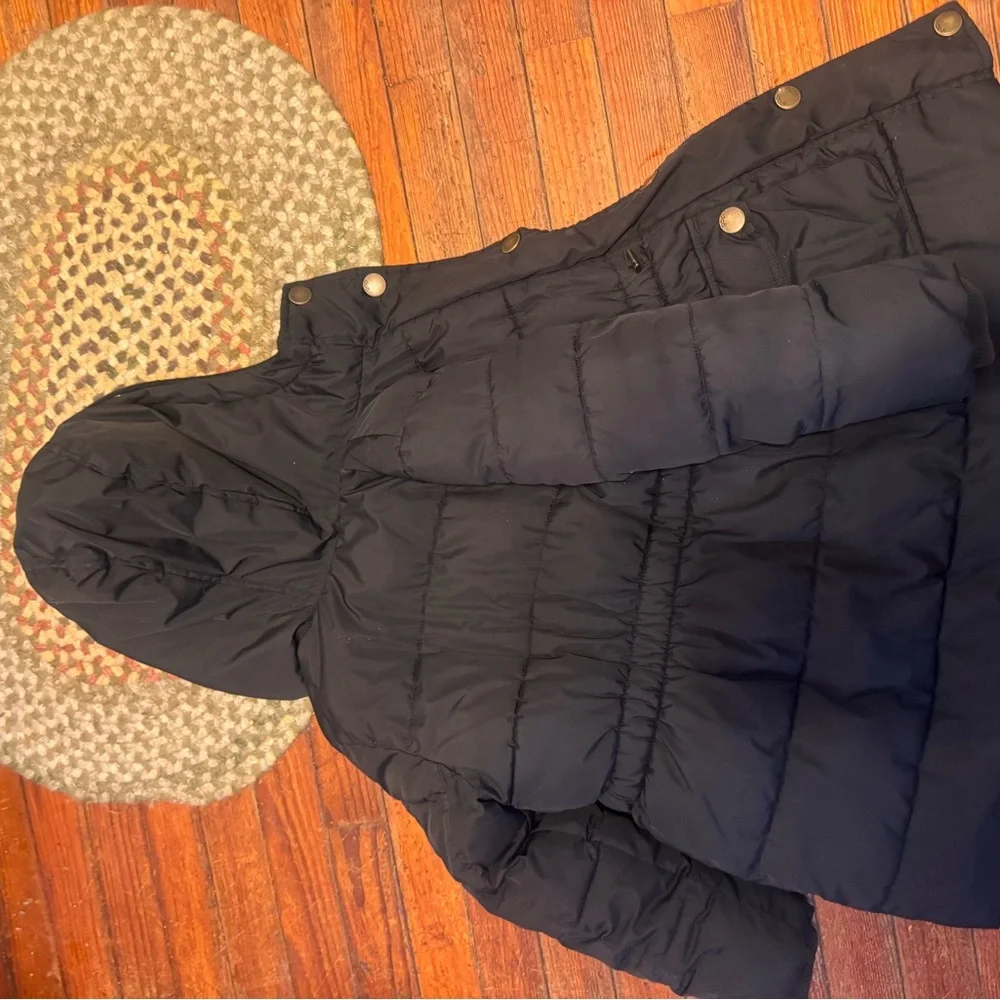 GAP Kids Dark Puffer Coat with Hood